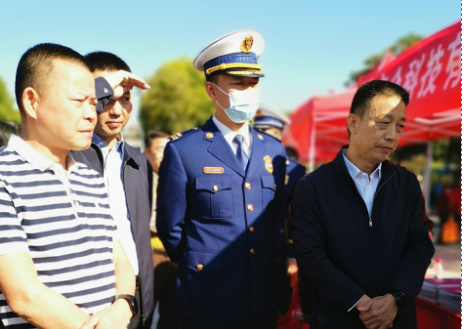 兰州薇晨移动应用平台有限公司参加河源市 2021 年新《安全生产法》 宣传周